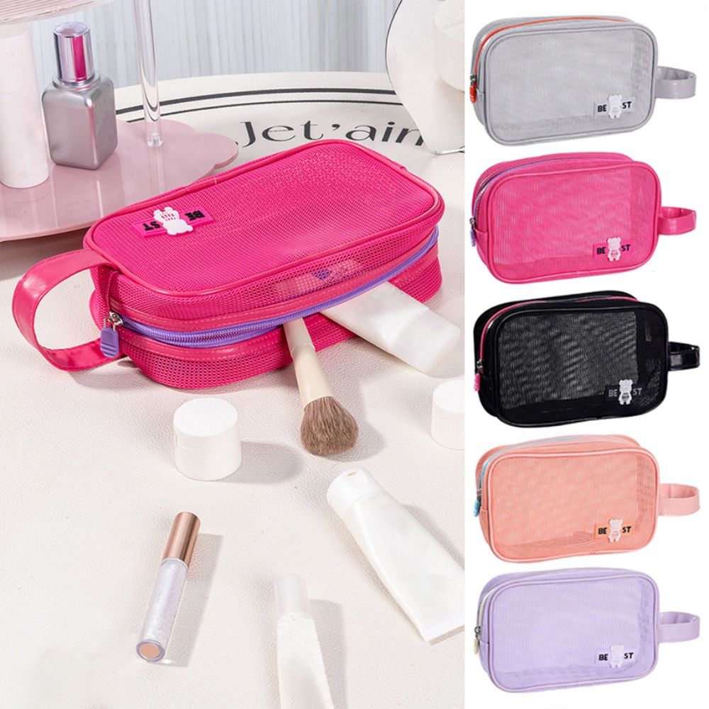 Cosmetic Bags - Tas Rias Berbahan Jaring yang Tahan
