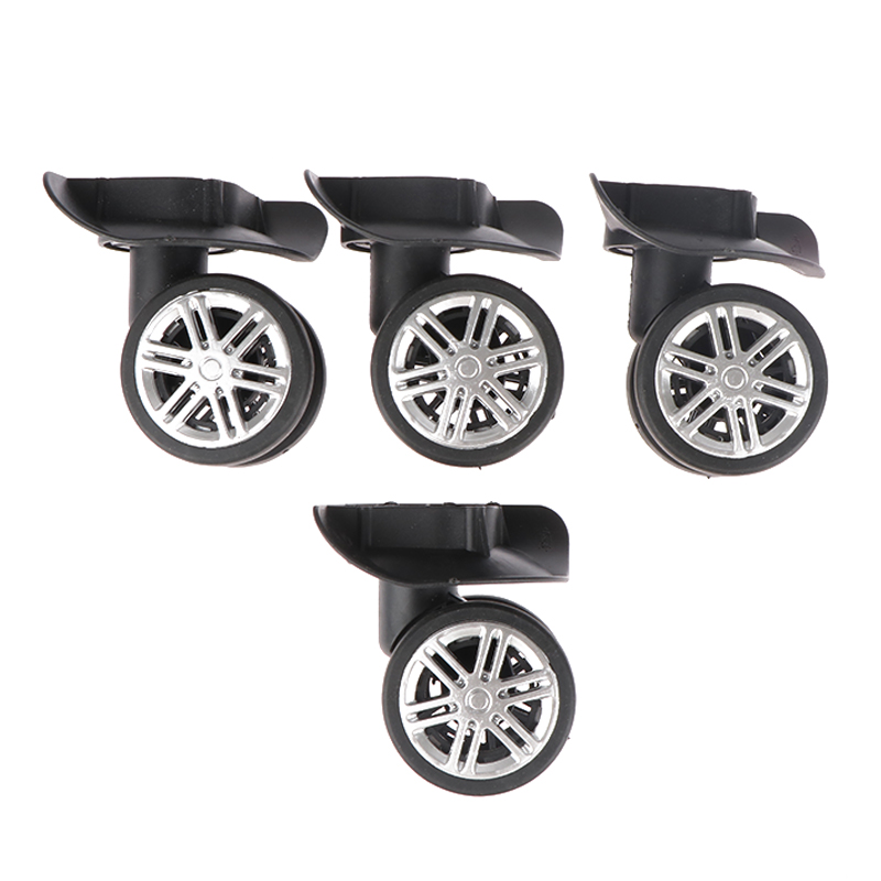Silent Replacement Luggage Wheels - 4 Buah Aksesori Kastor Bagasi Pengganti