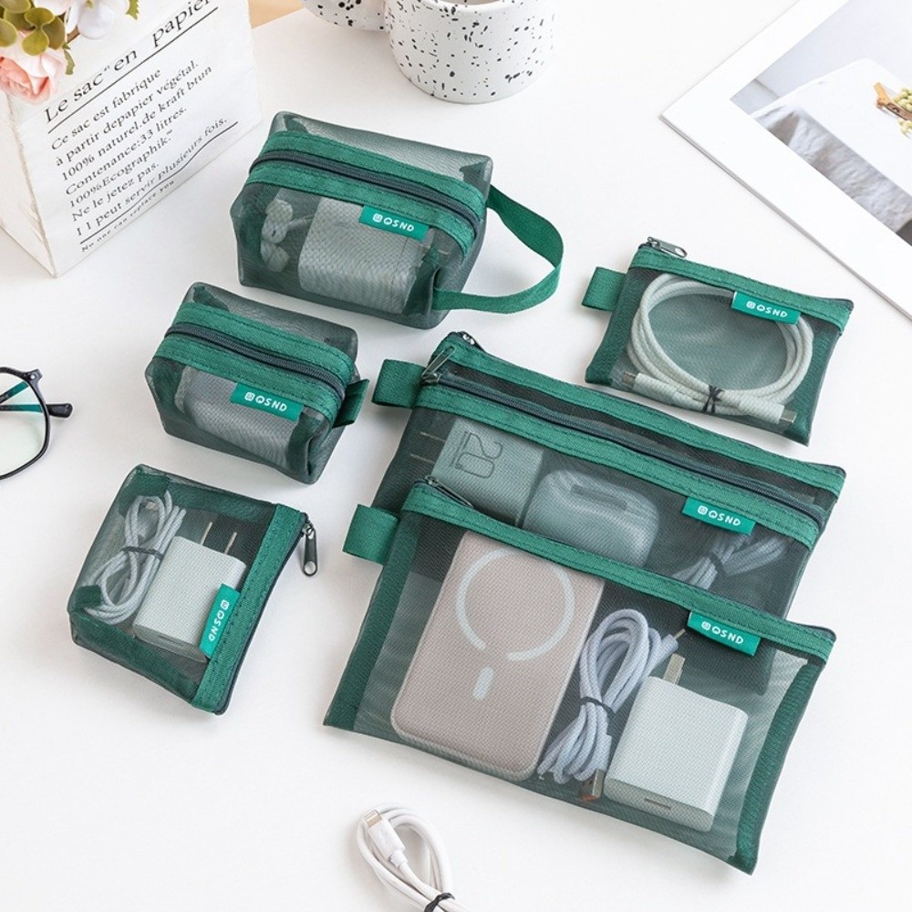 Cosmetic Bags - Tas Penyimpanan Transparan dari Bahan Nilon