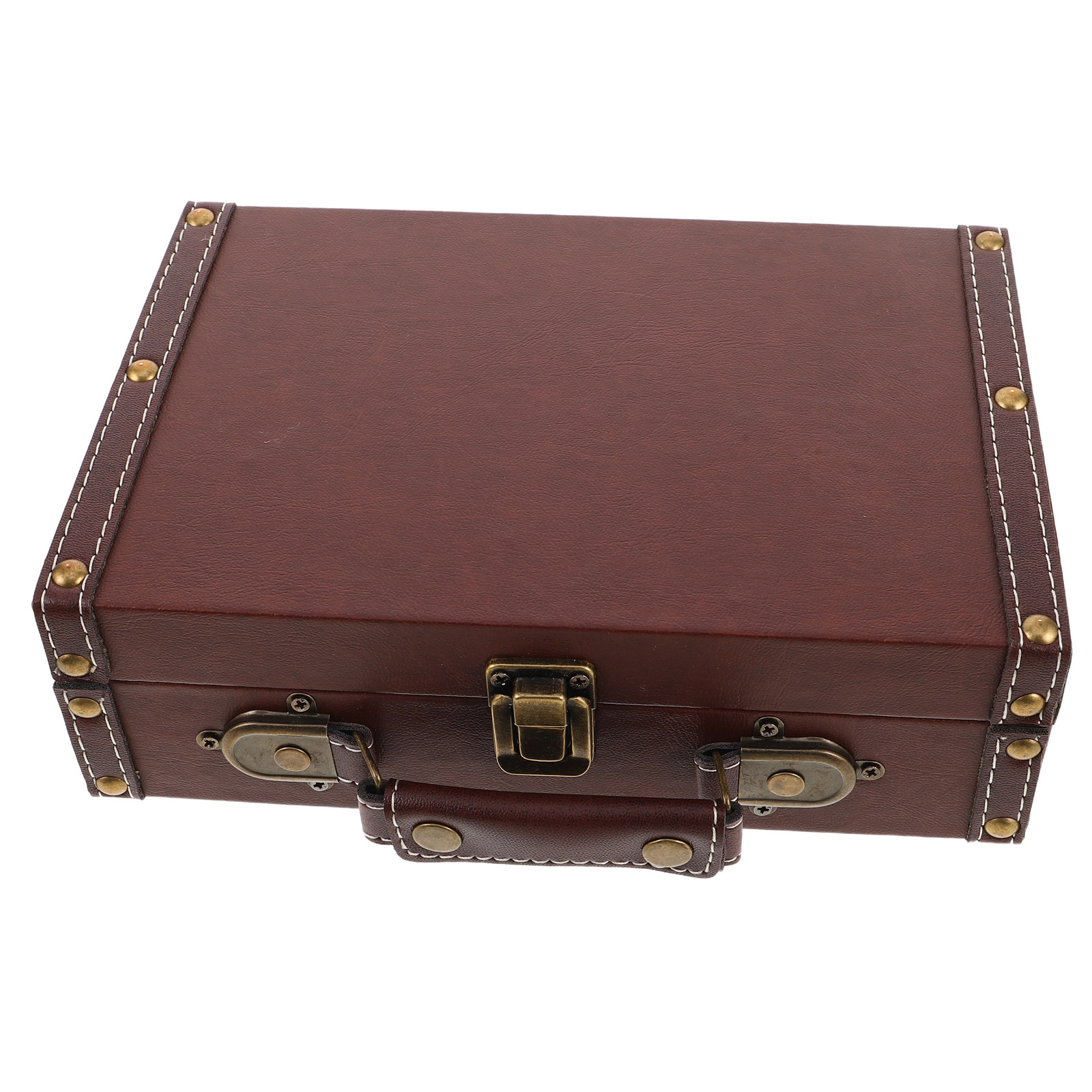 Retro Vintage Trunk Suitcase - Kotak Penyimpanan Kayu Bergaya Vintage, Mirip
