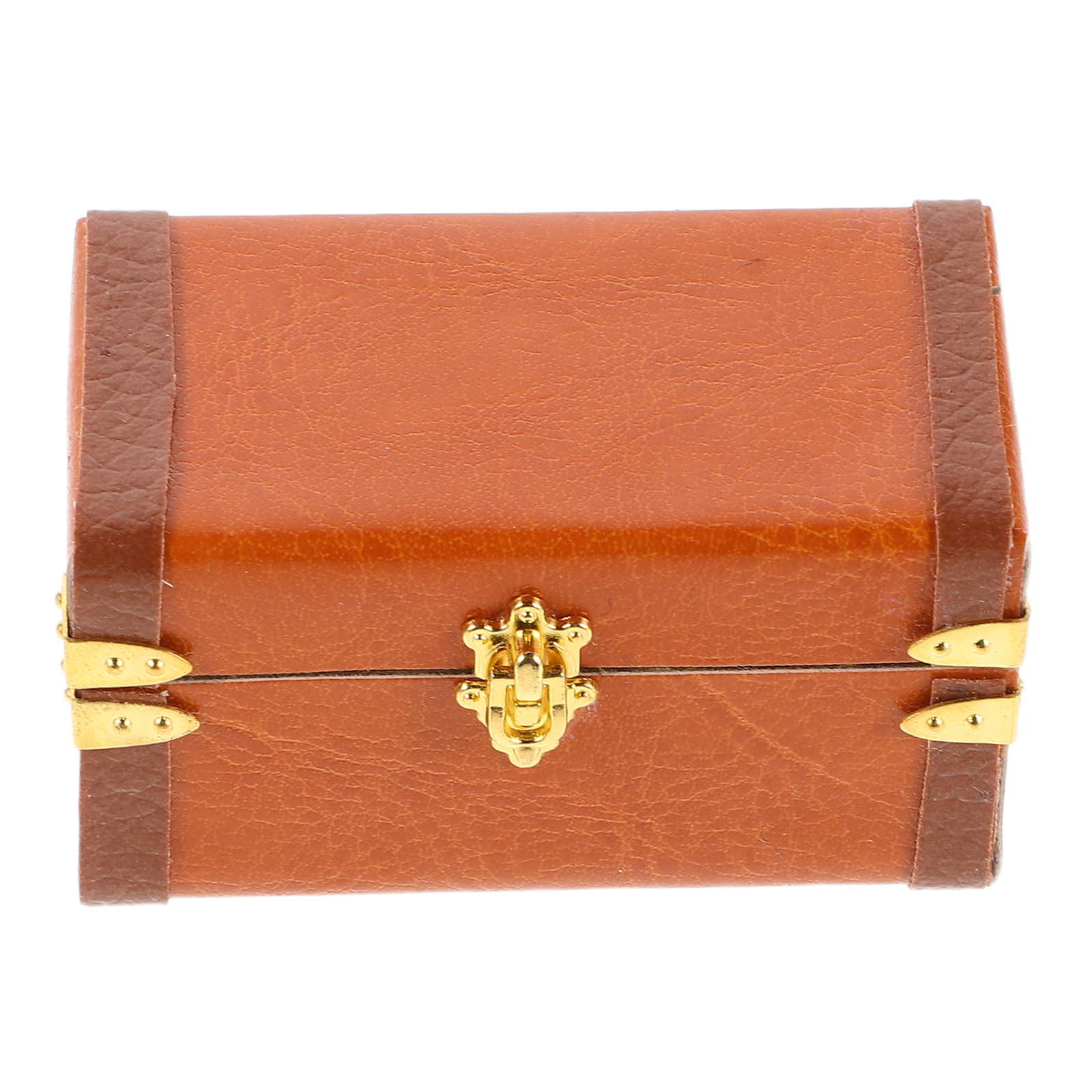 Retro Vintage Trunk Suitcase - Koper Miniatur Bergaya Vintage, Ringan, Desain