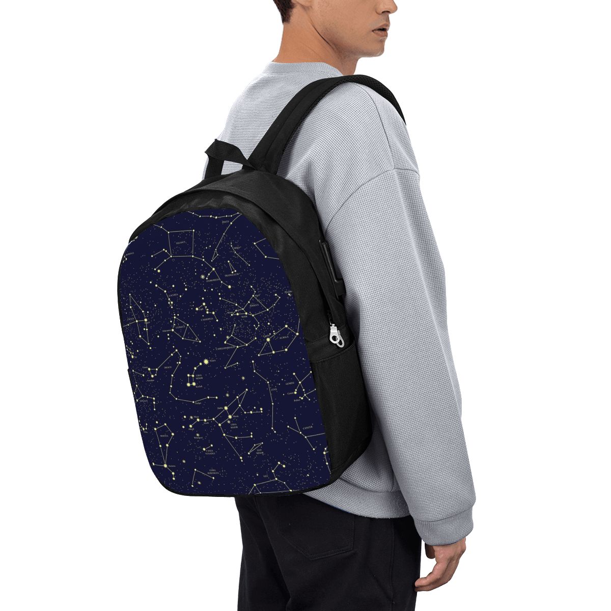 Backpacks - Langit Malam Bintang Langit Emas Ransel