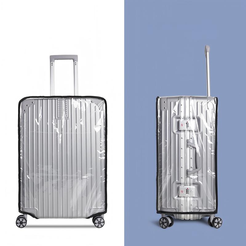 Luggage Protective Cover Transparent - Penutup Pelindung Bagasi Pvc Transparan Penutup