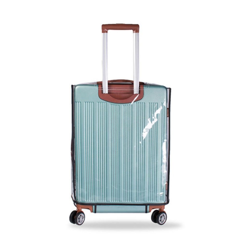 Sarung koper transparan PVC, p - Waterproof Suitcase Cover Protector ulasan dan harga