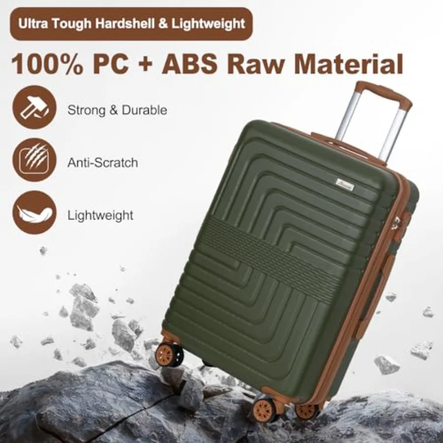 Set Koper 3 Buah yang Dapat Di - Expandable Hard Shell Luggage Set ulasan dan harga