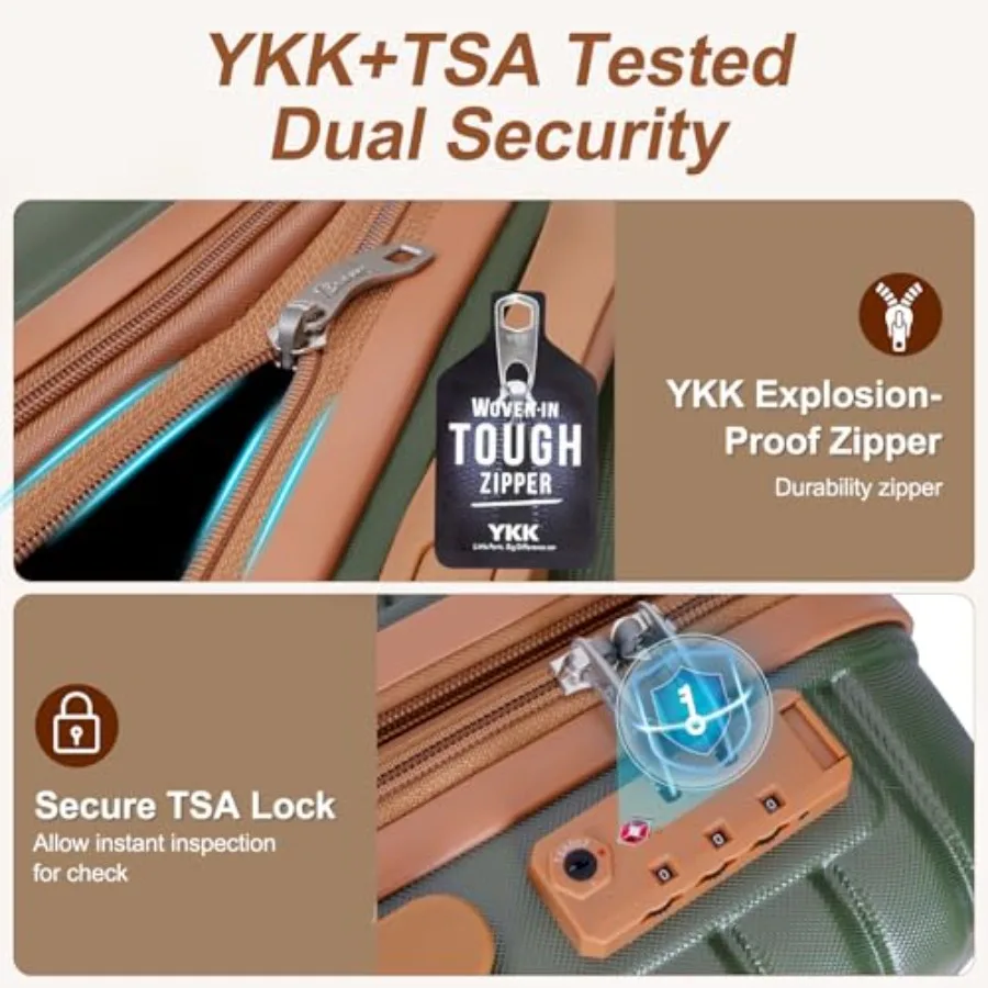 Set Koper 3 Buah yang Dapat Di - Expandable Hard Shell Luggage Set ulasan dan harga