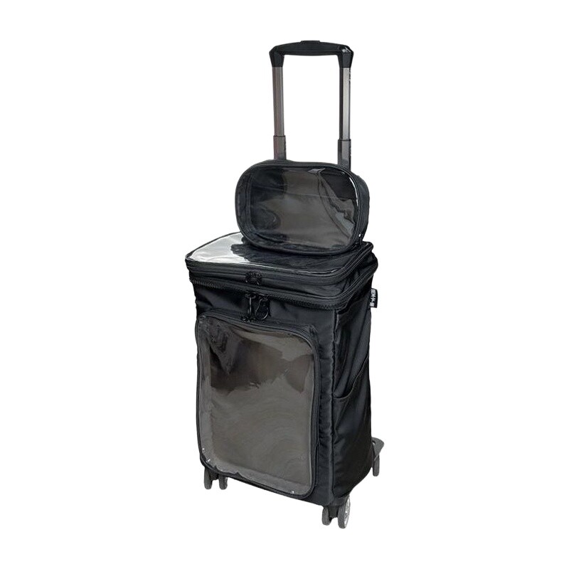 Tas Koper Transparan Bergaya K - Spinner Wheel Rolling Suitcase 20 Inch ulasan dan harga