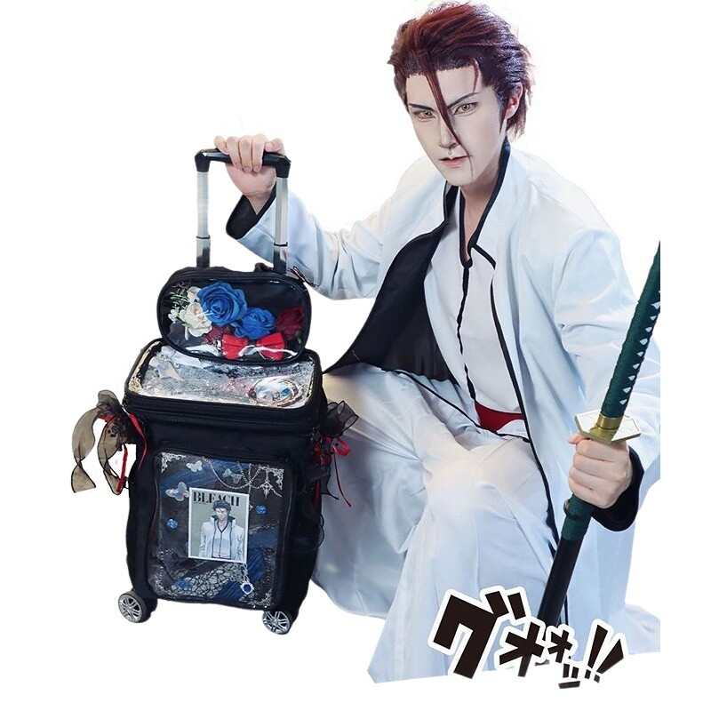 Tas Koper Transparan Bergaya K - Spinner Wheel Rolling Suitcase 20 Inch ulasan dan harga