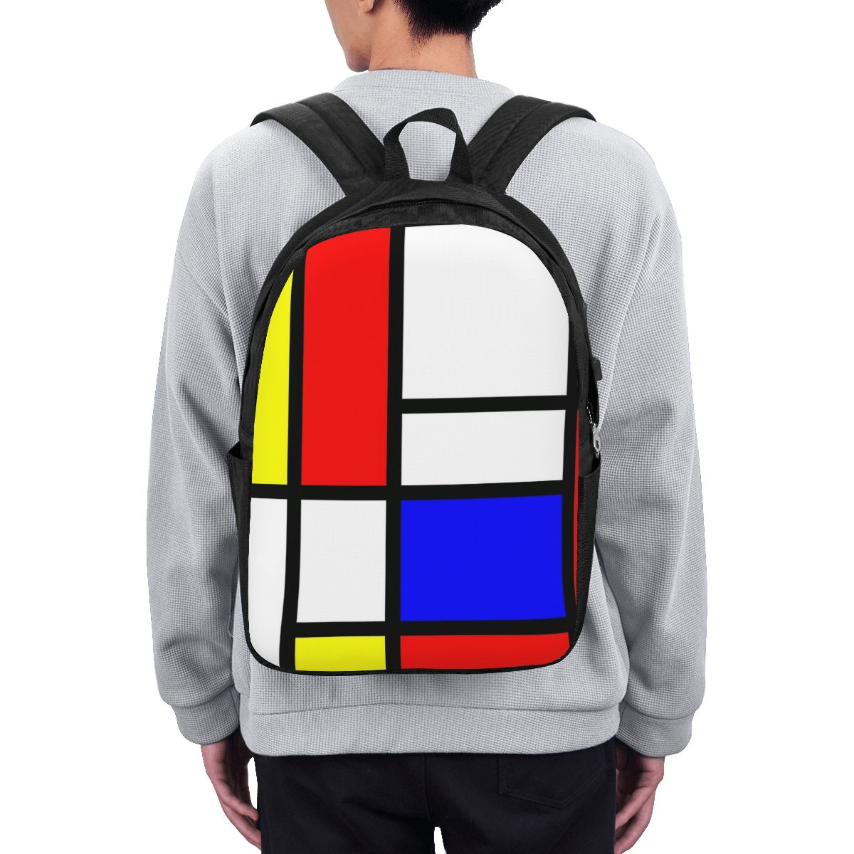 Piet Mondrian Composition Back - Backpacks ulasan dan harga