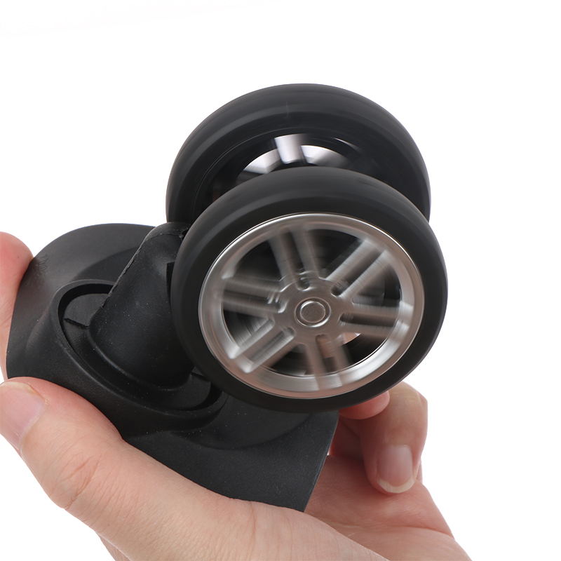4 Buah Aksesori Kastor Bagasi  - Silent Replacement Luggage Wheels ulasan dan harga