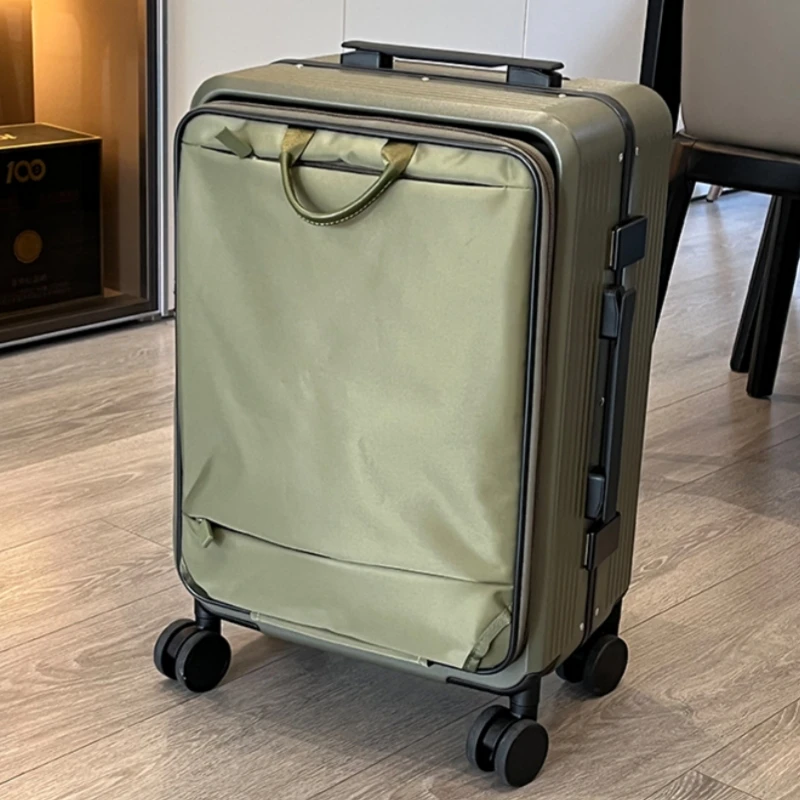 Tas Koper 2-in-1 yang Dapat Di - Aluminum Frame Carry On Luggage ulasan dan harga