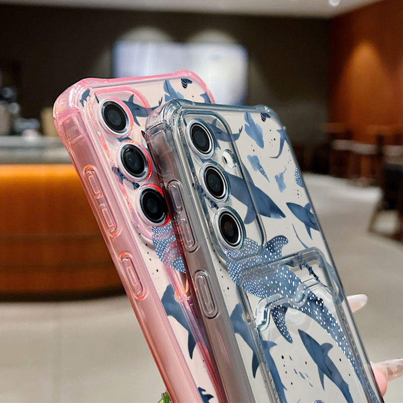 Casing Ponsel Paus Hiu Laut un - Wallets ulasan dan harga