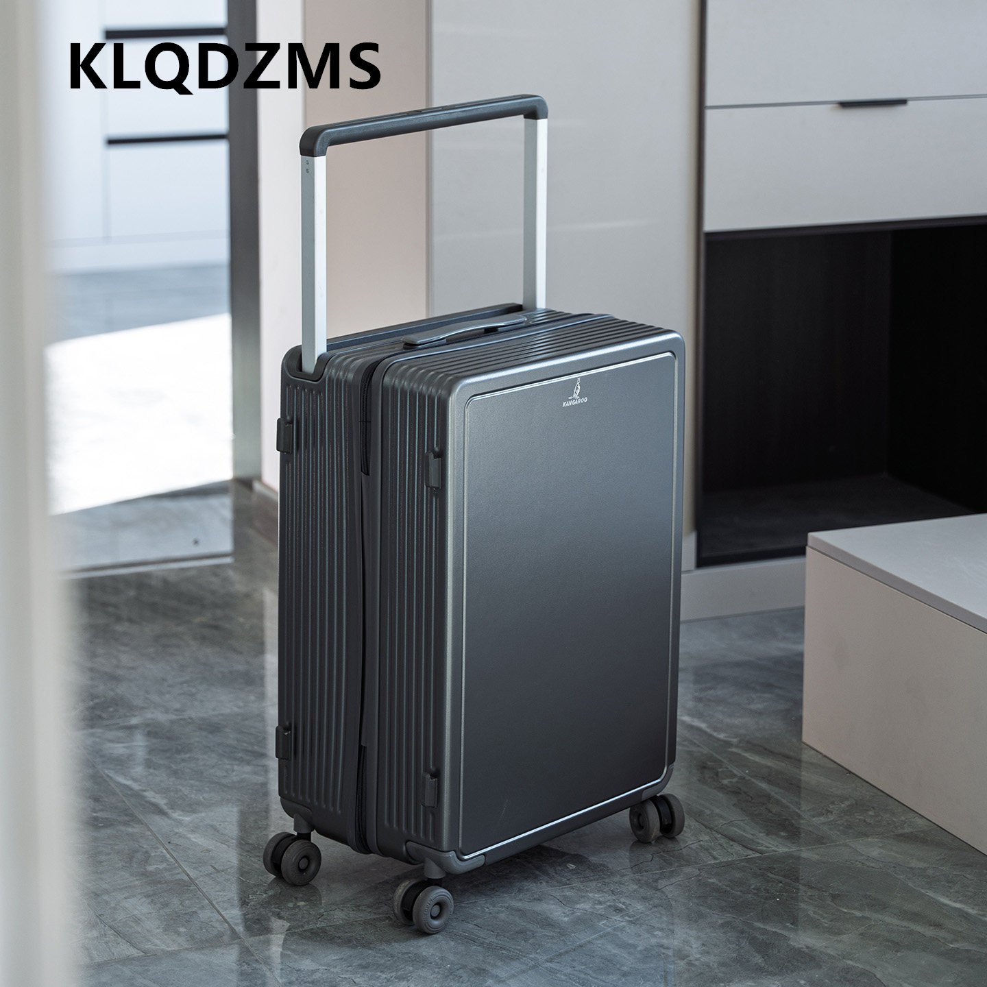 KLQDZMS Koper Perjalanan ABS+P - Spinner Wheel Rolling Suitcase 20 Inch ulasan dan harga