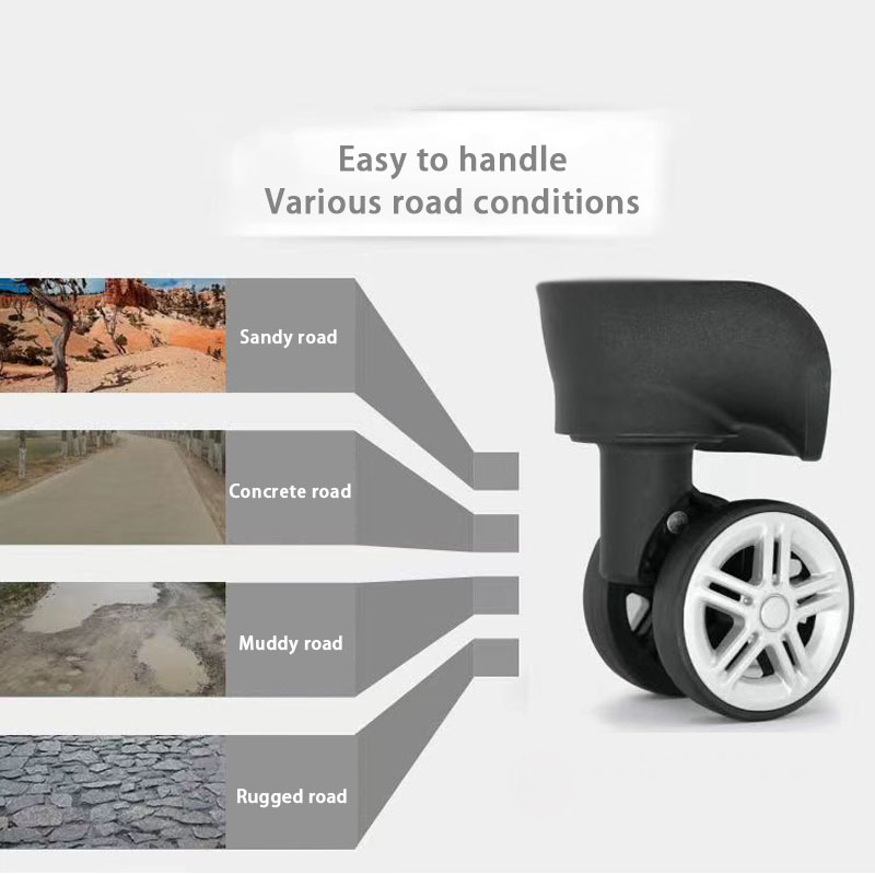 Bagasi Tetap Kualitas Tinggi A - Silent Replacement Luggage Wheels ulasan dan harga