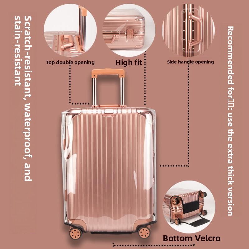 Penutup Pelindung Tebal untuk  - Luggage Protective Cover Transparent ulasan dan harga