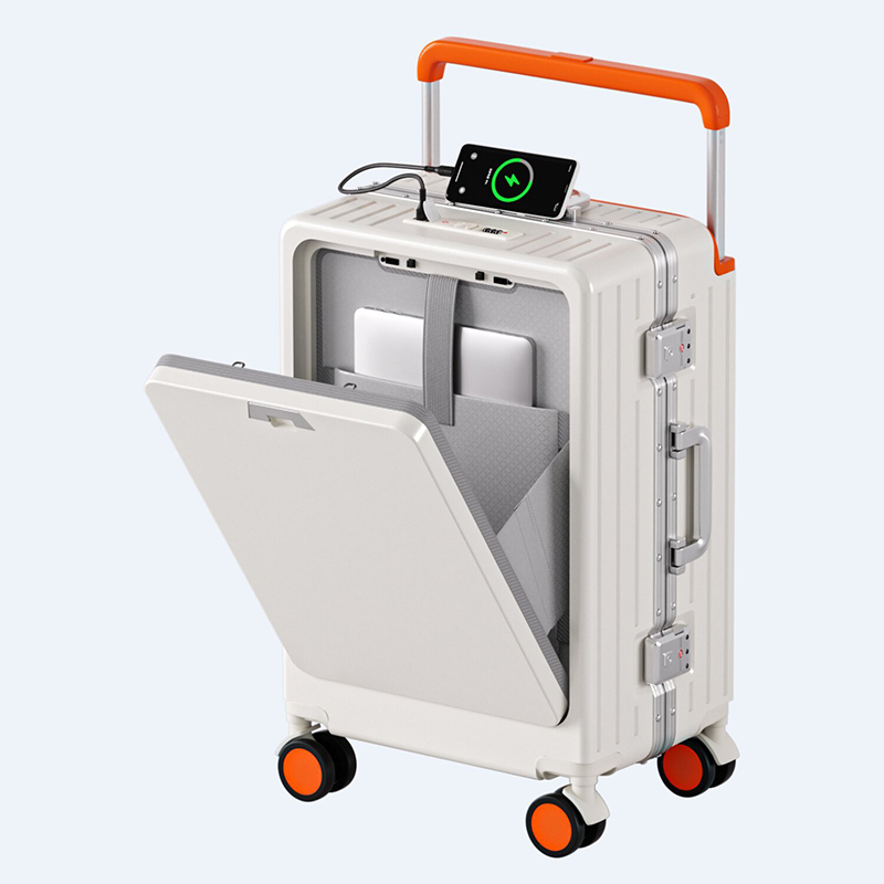 Koper Aluminium 20/24/26 inci  - Aluminum Frame Carry On Luggage ulasan dan harga