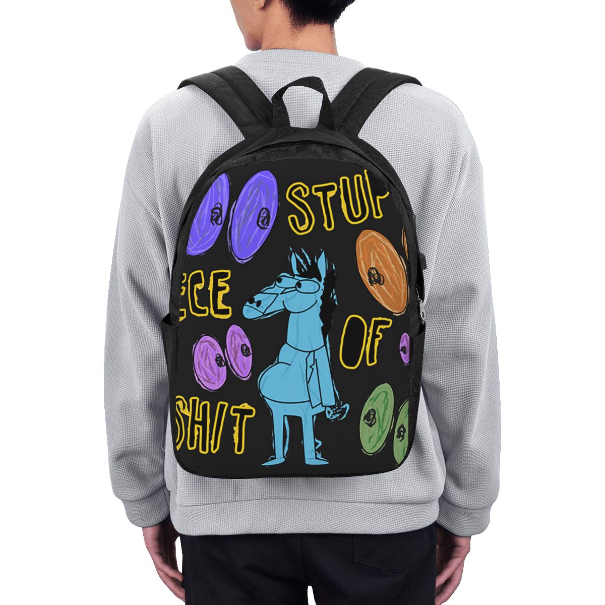 Kartun Bojack Horseman Stupid  - Backpacks ulasan dan harga
